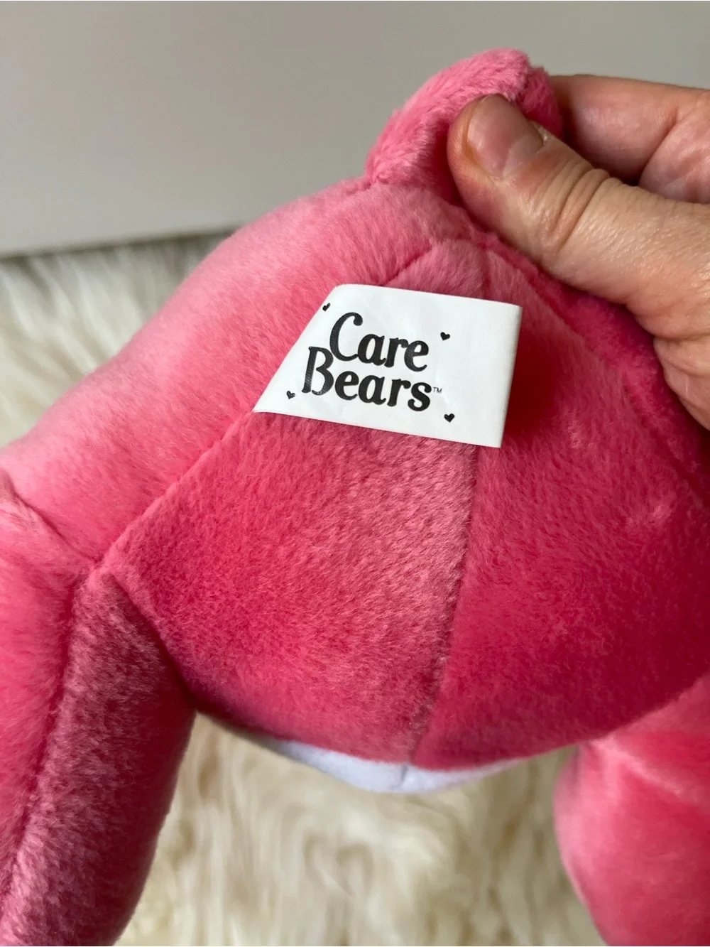 NWT New Vintage Y2K Care Bear 2003 Pink Love A Lot Bear 13